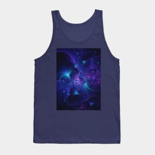 Lunar Surface Abstract Art Tank Top